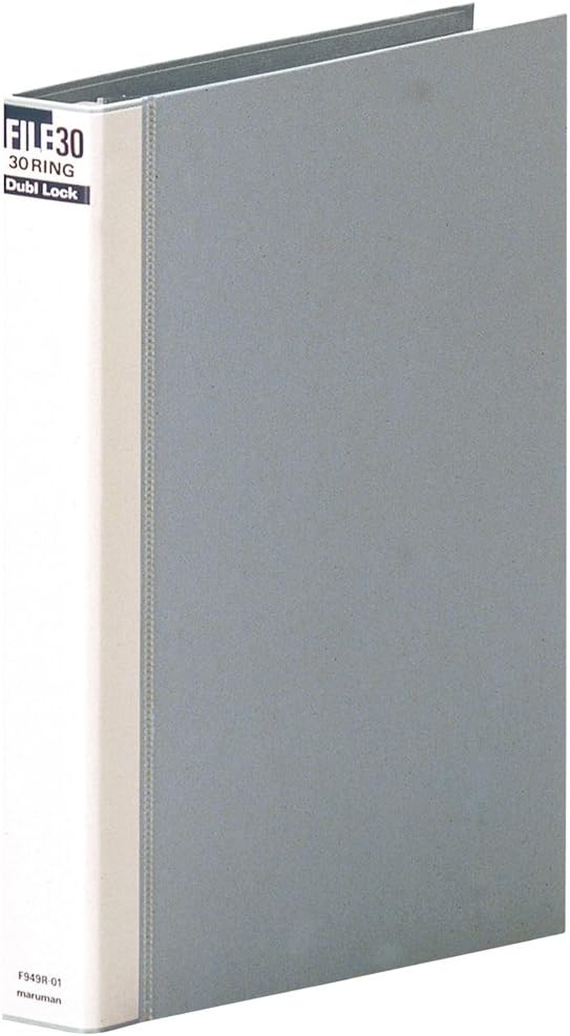 Maruman F949R-05 Loose Leaf Binder, A4, Dublocks, 30 Holes, Black