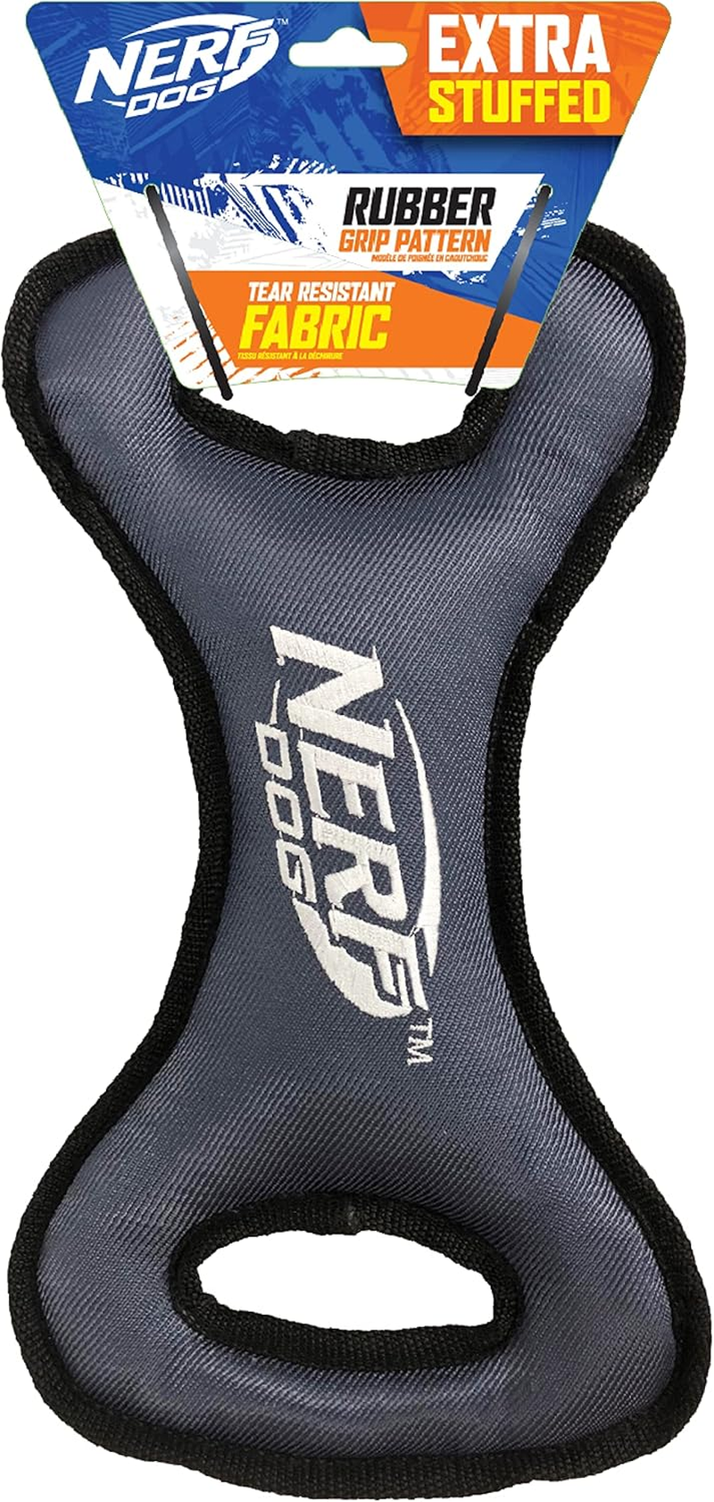 Nerf Dog Assortment: 9In Nylon Flyer Red and Orange Dog Toy