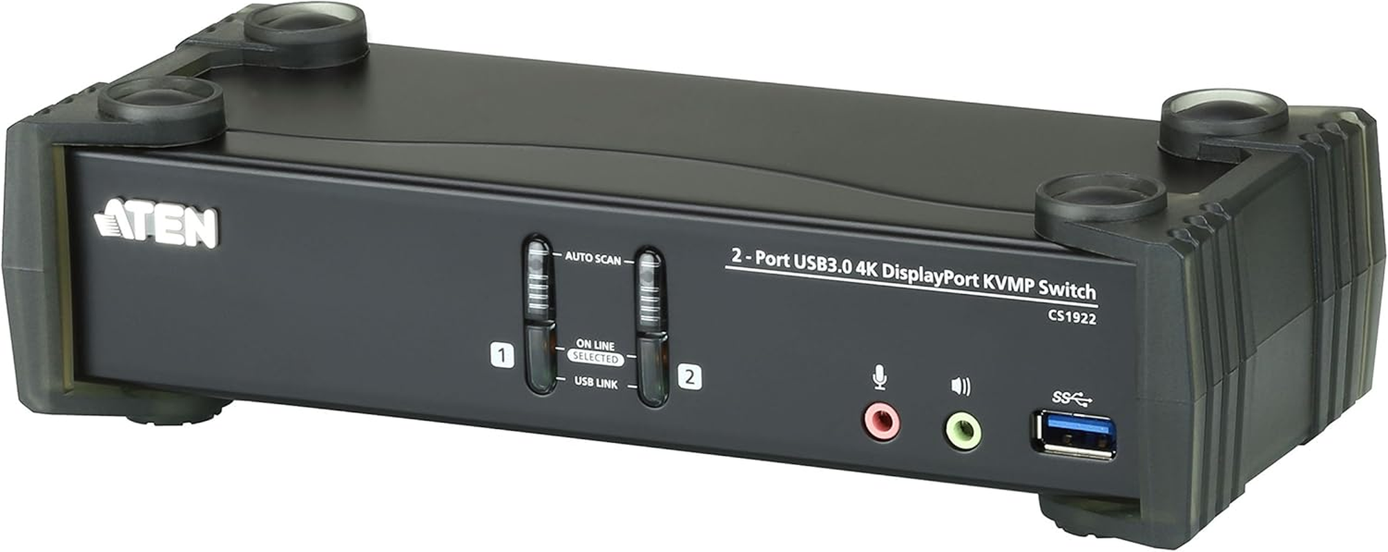 ATEN CS1922 DP 1.1 KVM, Black