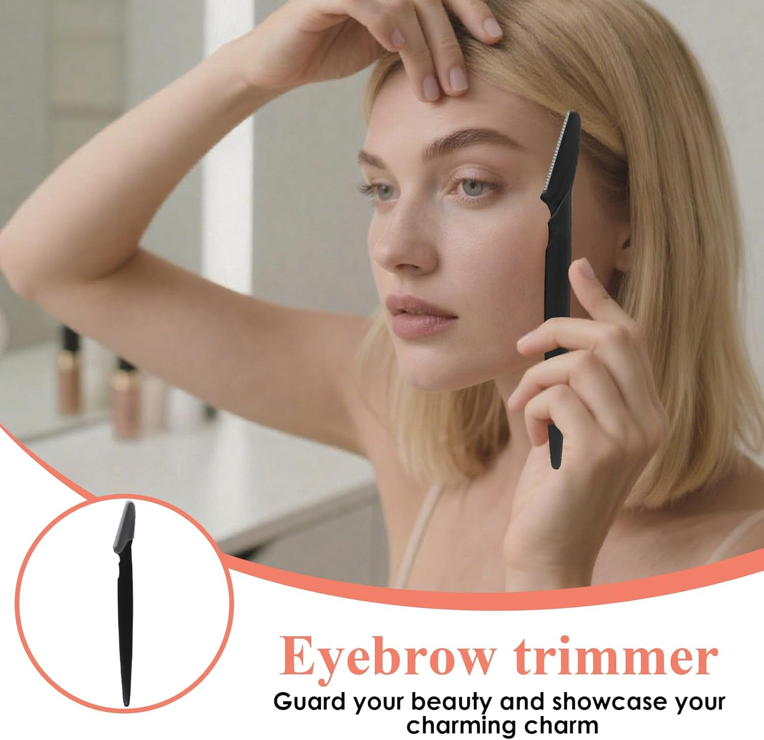 15Pcs Eyebrow Razors, Face Razors Multipurpose, Facial Hair Removal Tools for Women, Eyebrow Trimmers Shaver, Effortless Shaving Tools for Smooth, Women'S Razor & Flawless Skin image number 6