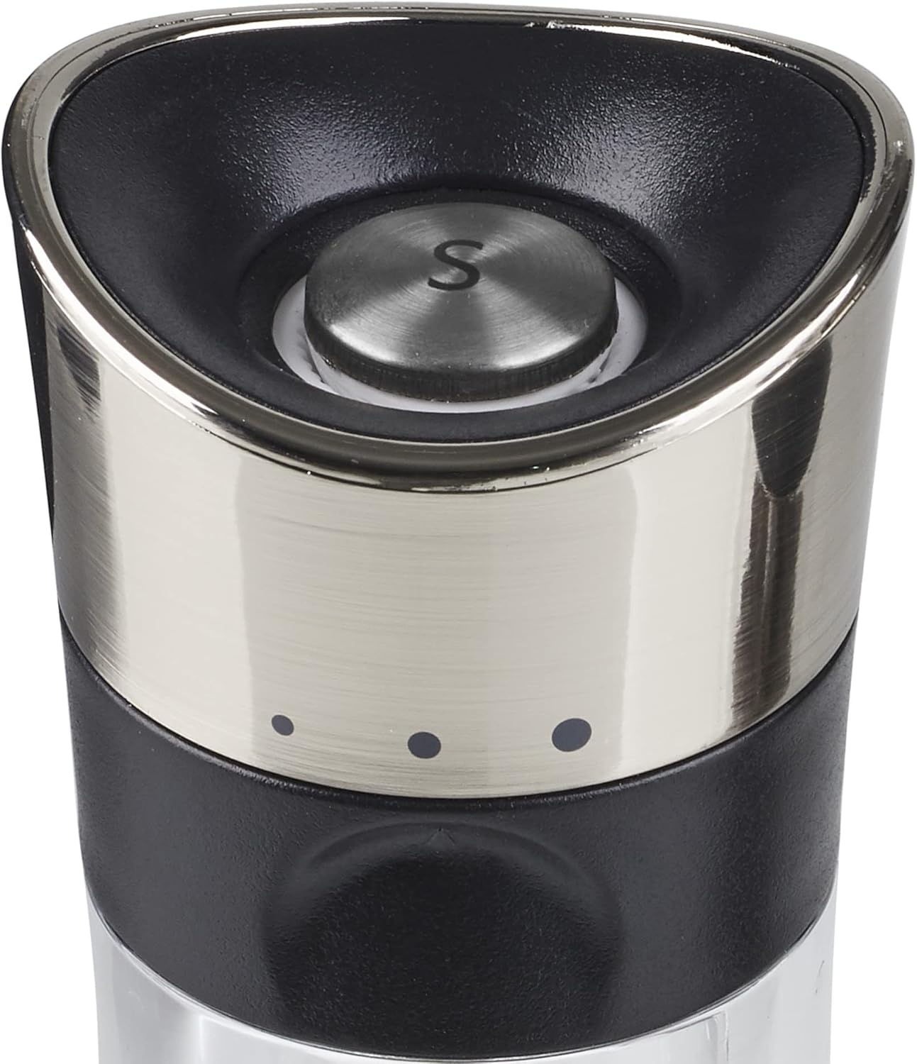 Cole & Mason Horsham Chrome Salt Mill, Adjustable Ceramic Precision+ Inverta Grind Mechanism, Chrome/Acrylic, 154 Mm, Includes 1 X Salt Grinder image number 6