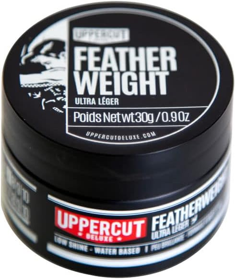 Uppercut Deluxe Featherweight Hair Styling Paste, Mens Hair Paste Low Shine and Firm Hold, Water Based Hair Paste for Men, Mens Hair Styling Product for Textured Looks 30G