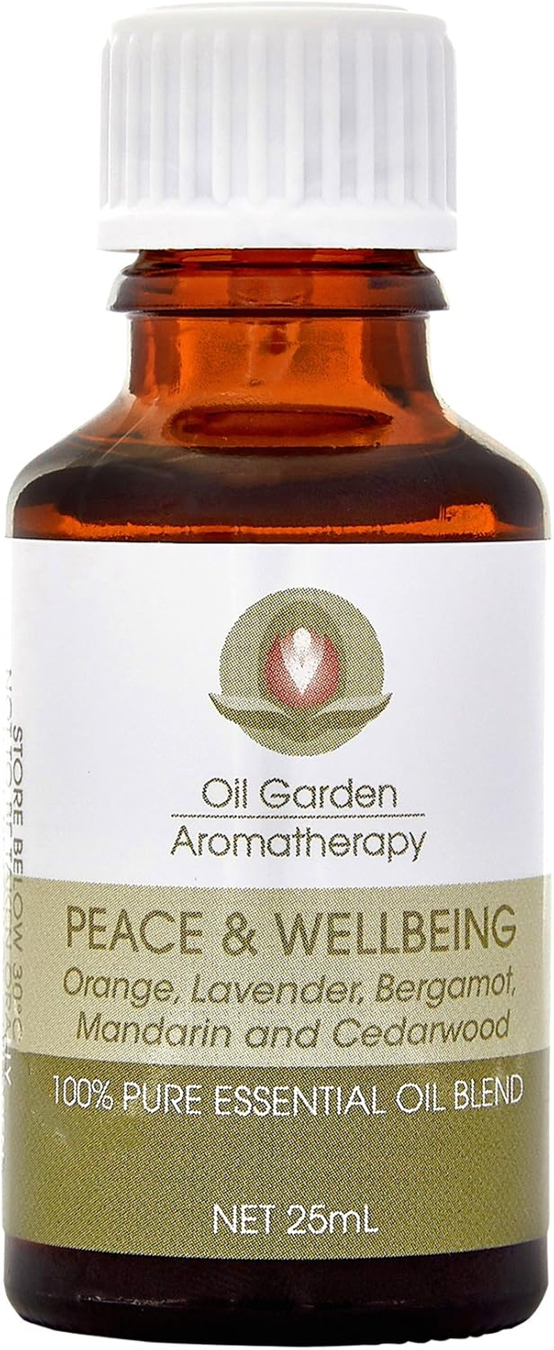 Oil Garden Peace & Wellbeing 100% Pure Essential Oil Therapeutic Aromatherapy Blend Drops 25Ml image number 2