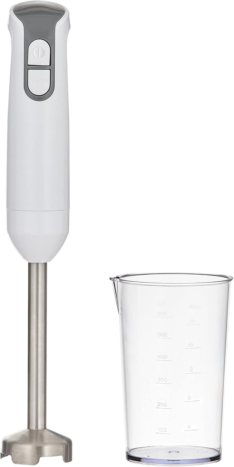 Davis & Waddell Electric Ice Crusher Stick Blender, White/Stainless Steel, 38 X 6 X 6 Cm