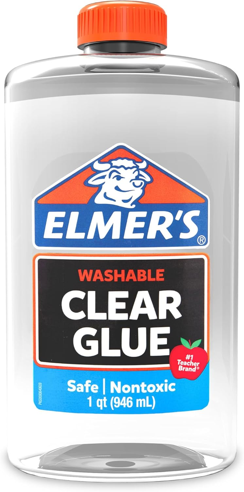 Elmer'S Slime Liquid PVA Glue, Great for Making Slime, Washable, (2024691), 946Ml, Clear