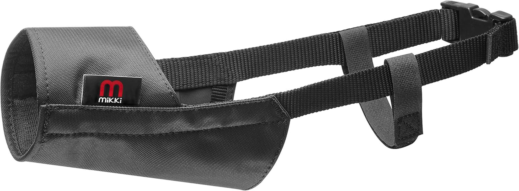 Mikki Dog and Puppy Soft Breathable Nylon Muzzle to Prevent Biting and Chewing, Size 5 image number 4