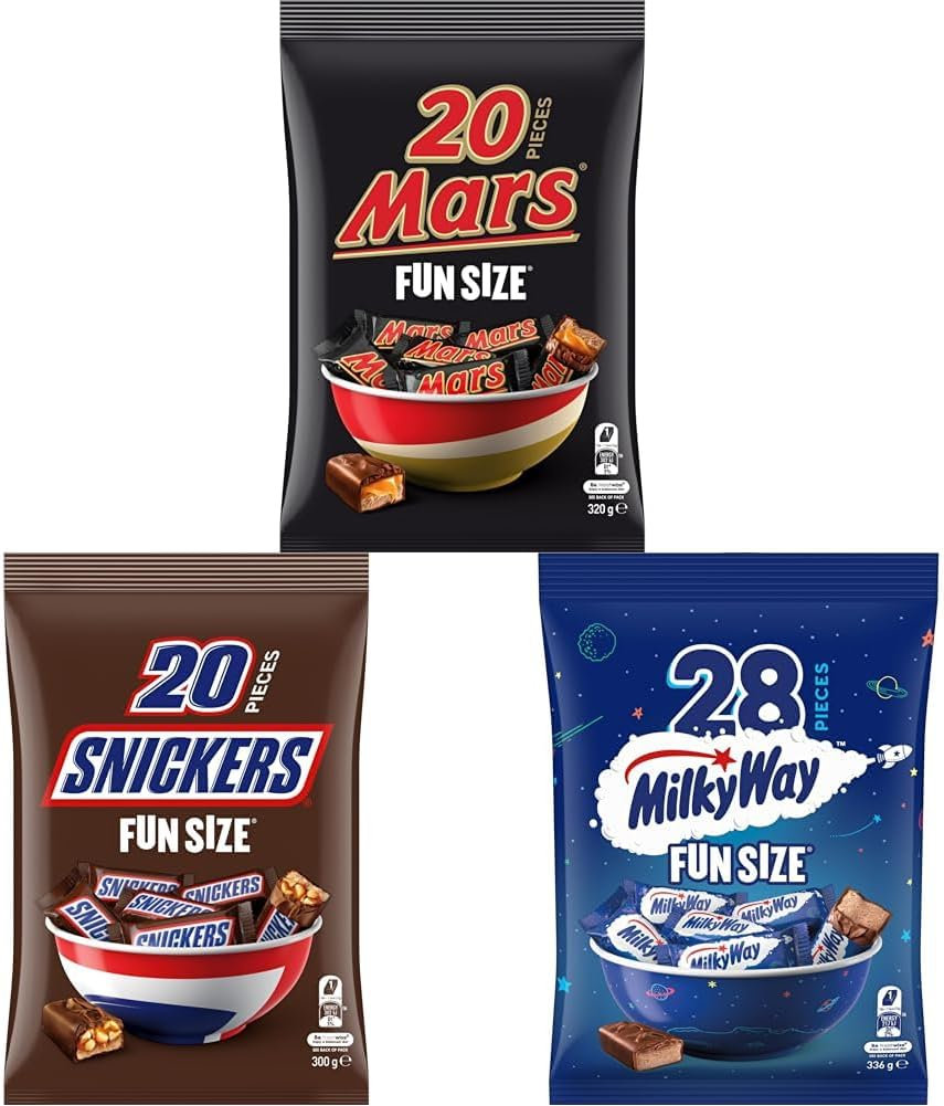 Milk Chocolate Snack Time Bundle (Mars, Snickers, Maltesers)