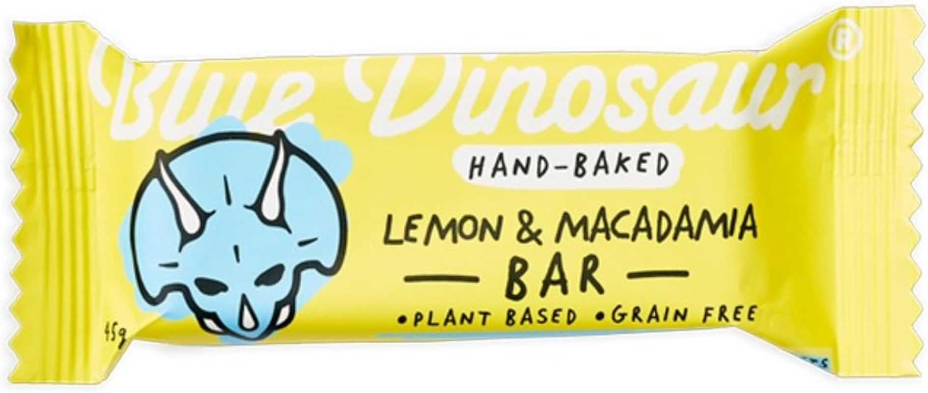 Blue Dinosaur Lemon & Macadamia Bars 12 X 45 G image number 2