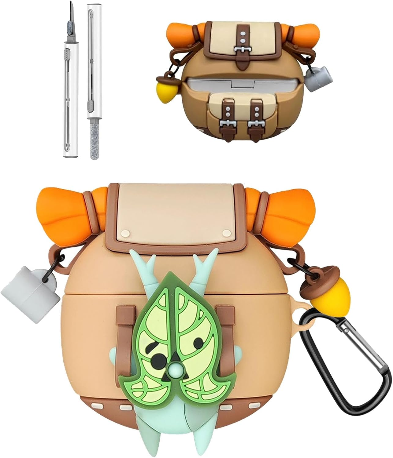 For Airpods Pro 3 Case Cover,3D Cute Anime Cartoon Yahaha Protective Silicone Skin Cover for Airpods Pro 3,With Keychain & Cleaner Kit image number 4