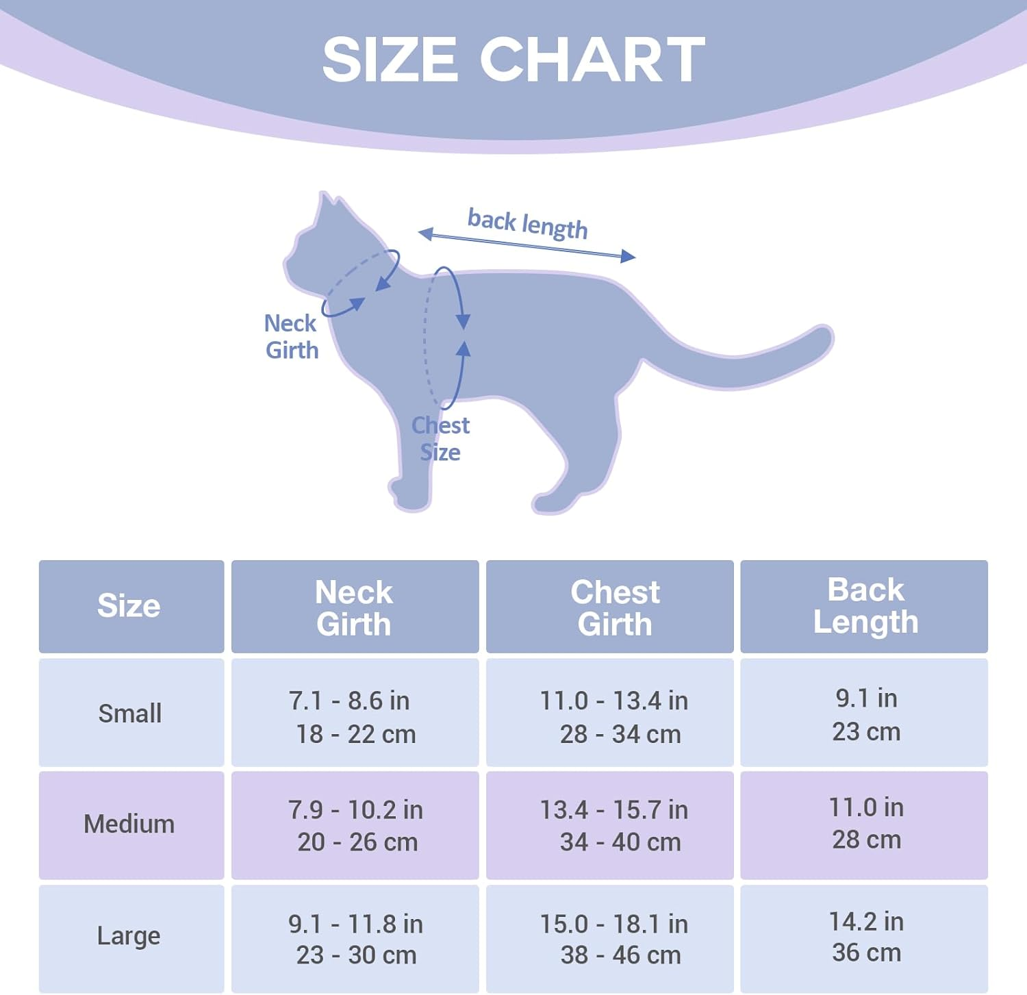 Avont Cat Recovery Suit&ndash;Soft Post-Surgery Onesie, Breathable Cone-Of-Shame Alternative for Spayed Females Cat, Skin Wound Care -Purple(S) image number 6