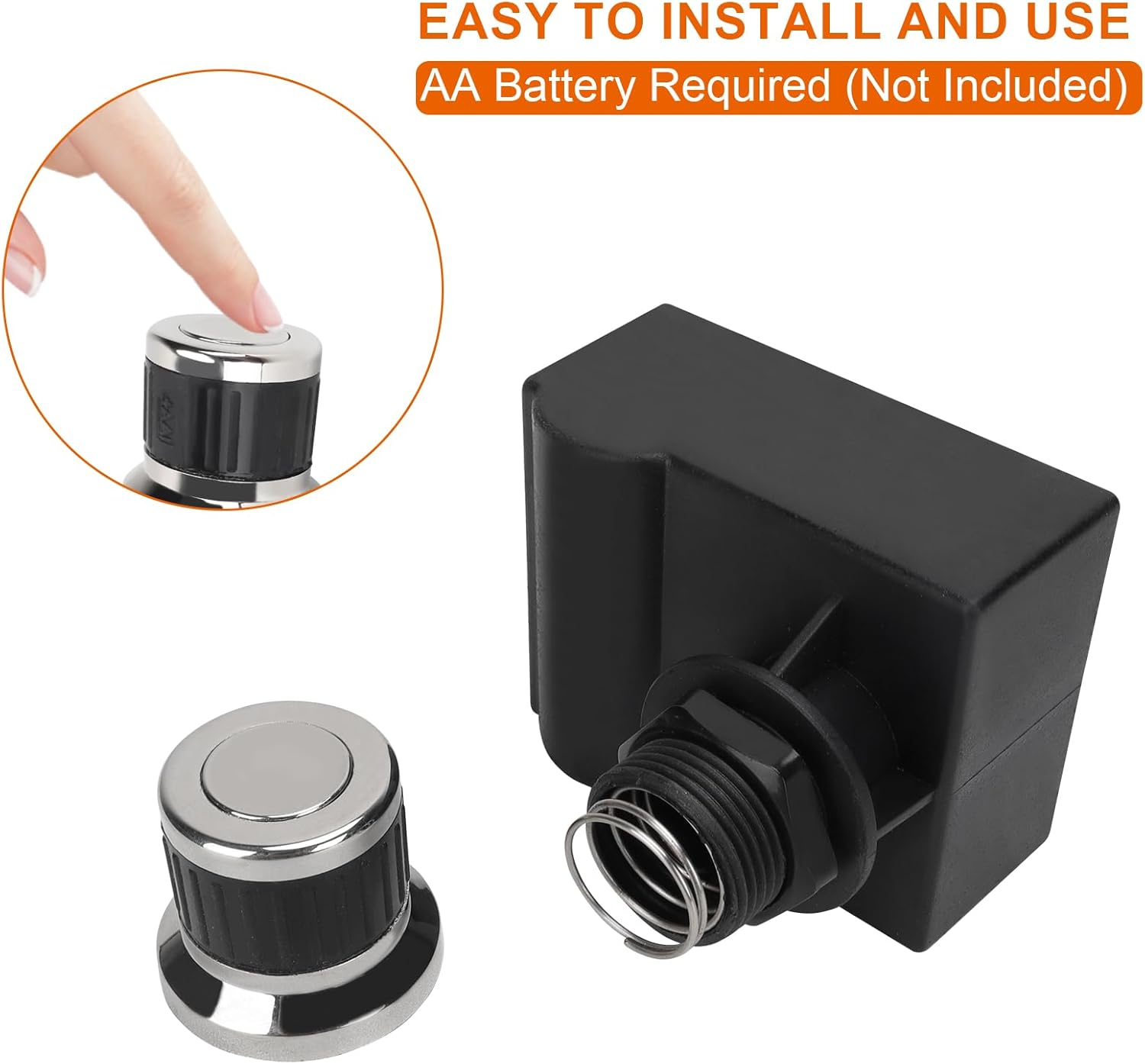 BBQ Future 4 Outlets Spark Generator Grill Igniter with Wire Replacement Kit for Nexgrill Home Depot 720-0830H 720-0830D 720-0958A and Most Nexgrill Grill, Tact Push Button Pulse Electrode Ignition image number 3