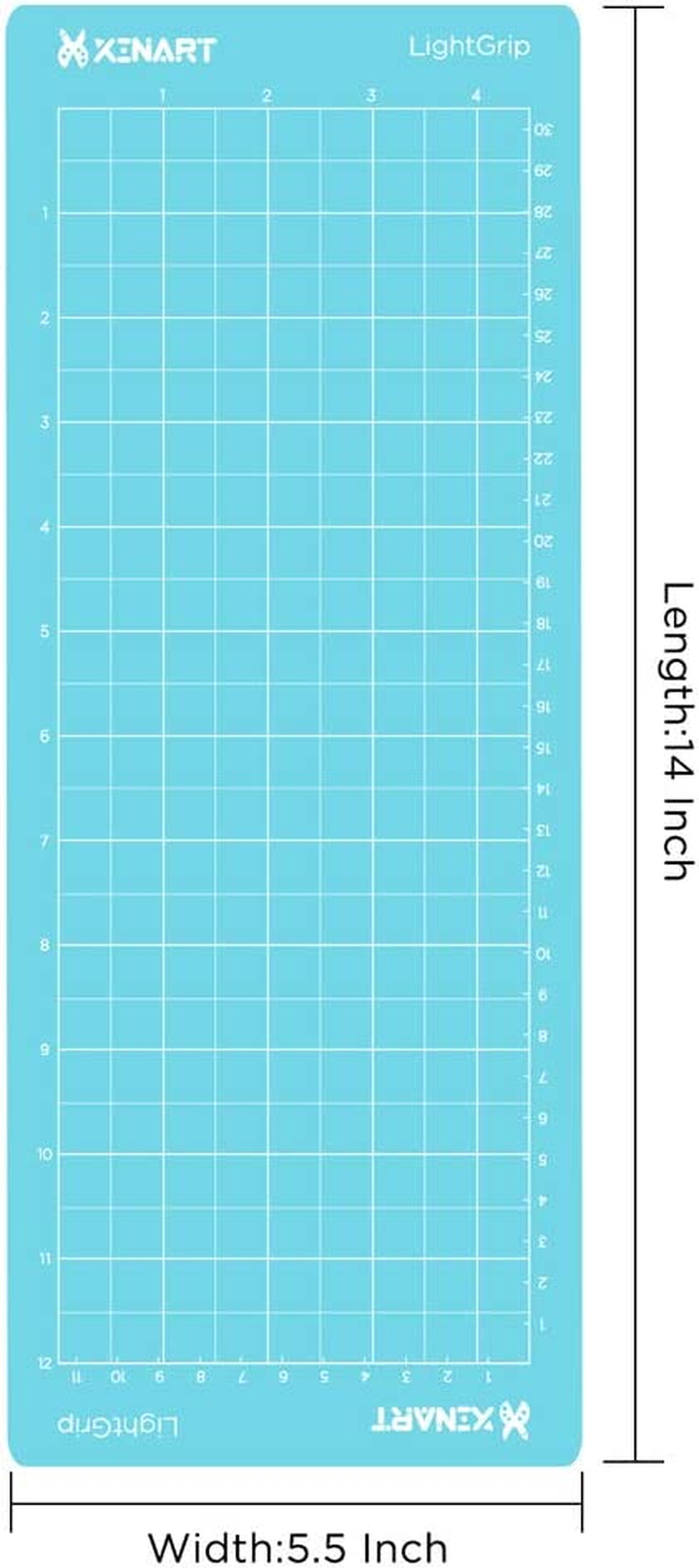 Mini Cutting Mat for Cricut Joy 4.5X12 Inch Standardgrip Joy Mat(2 Pcs), 4.5X12 Inch Cutting Mat(Lightgrip 2 Pcs,Stronggrip 2 Pcs) Adhesive Non-Slip Cutting Mats for Cricut Joy Accessories