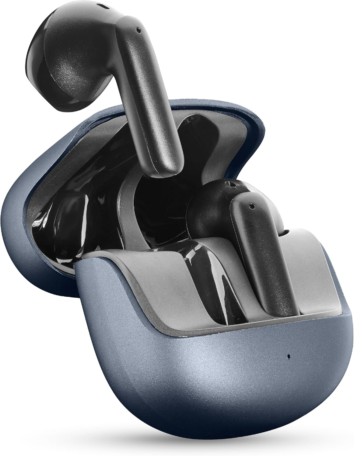 Cellularline Call Purely Bluetooth Headphones with ENC, 4 Microphones, ENC Ambient Noise Cancellation, 32 Hours Battery Life, Multipoint Connection, Easy Pick Design