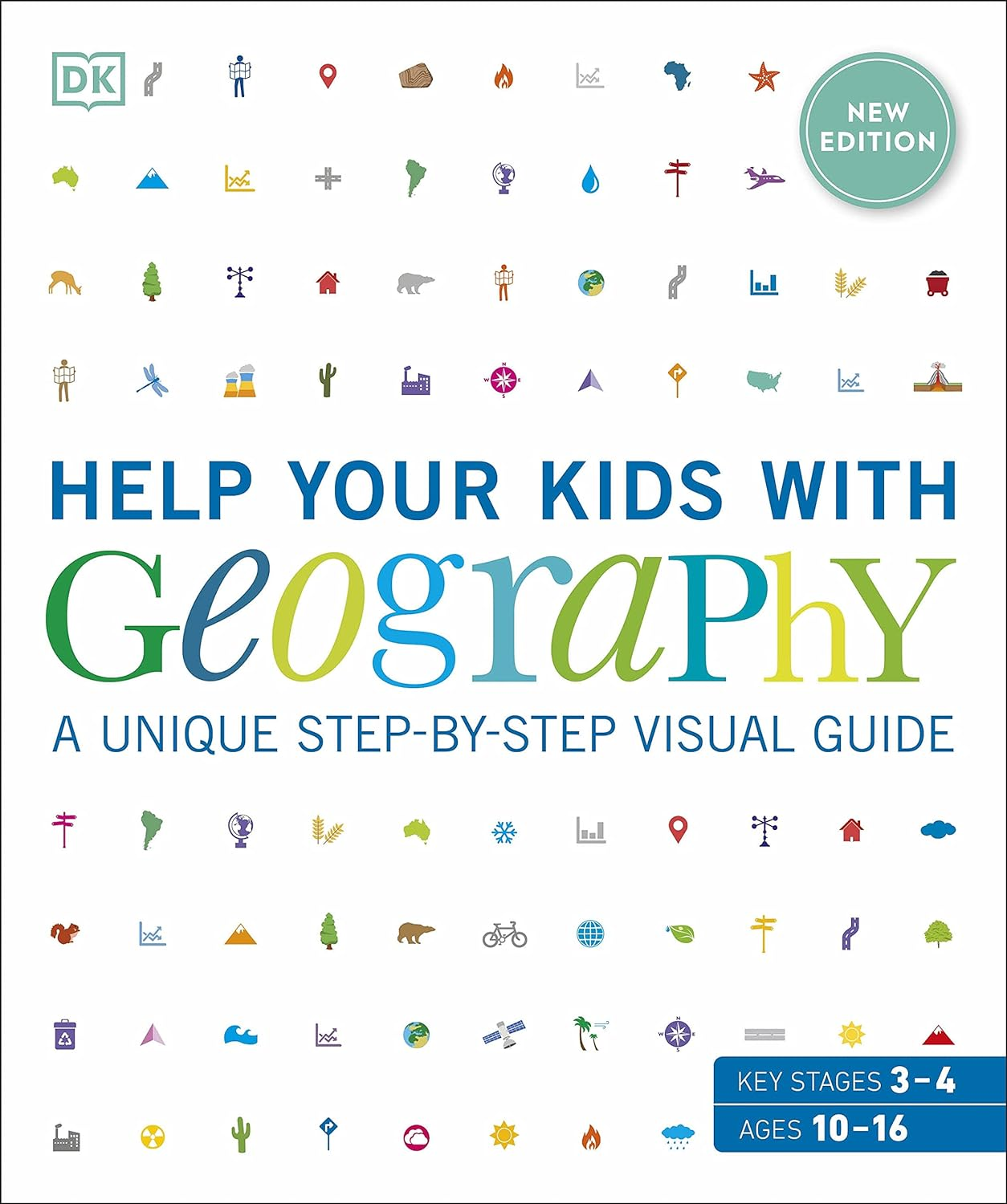 Help Your Kids with Geography, Ages 10-16 (Key Stages 3 & 4): a Unique Step-By-Step Visual Guide image number 1