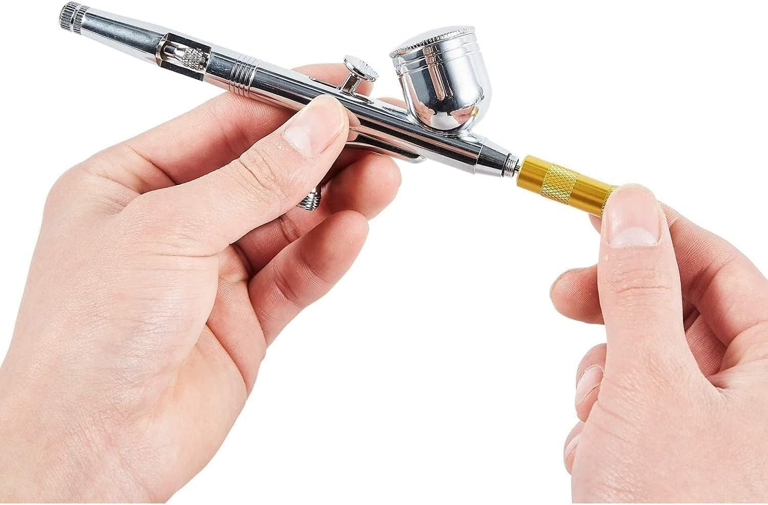 Airbrush Cleaning Kit 3 Set Spray Repair Tool with Stainless Steel Needle and Brush Set Airbrush Painting Cleaning Tools Kit (5 Pc Cleaning Needles 5 Pc Cleaning Brushes 1 Wash Needle) image number 4