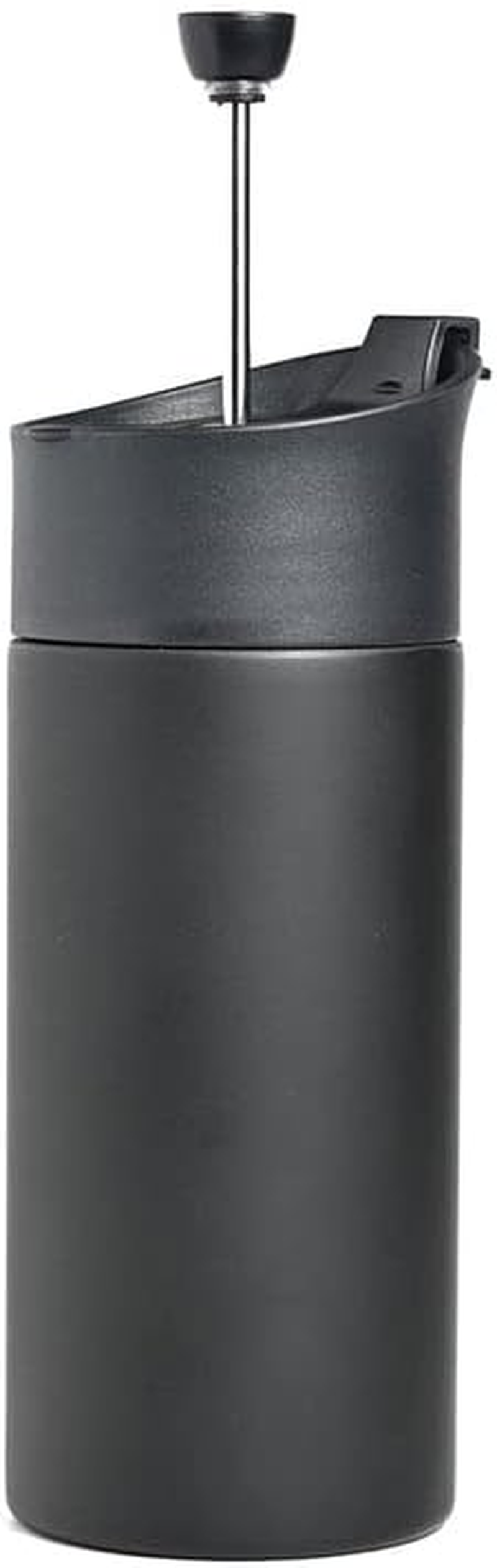 Coffee Culture Double Wall Travel French Press/Plunger & Sipper Matt Black 350Ml