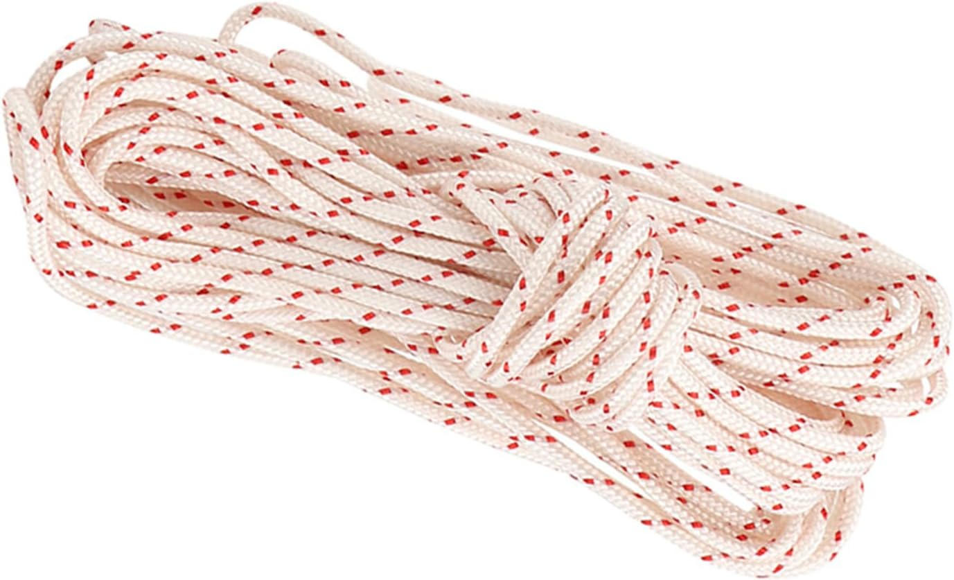 Hyuduo 3Mm Starter Rope, 10M Lawn Mower String Trimmer Chainsaw, Fine Workmanship and High Reliability Accessory for Eater Generator, Practical Use image number 6