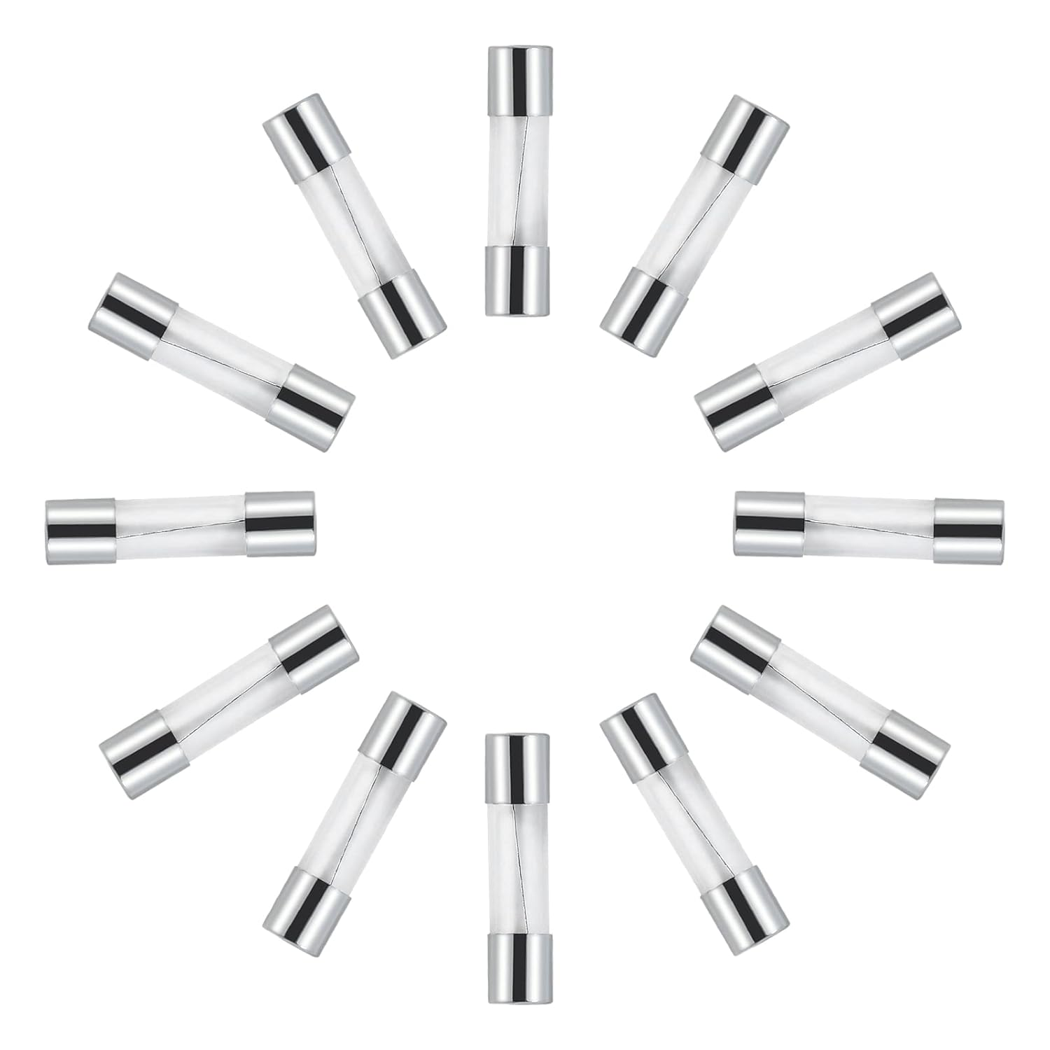 DIANN 360Pcs Fast-Blow Glass Fuses Assortment Kit 24 Values 5X20Mm 250V 0.25 0.5 1 2 3 4 5 8 10 12 15 20A 6X30Mm 250V 0.5 1 2 3 4 5 6 7 8 10 15 20A Amp image number 1