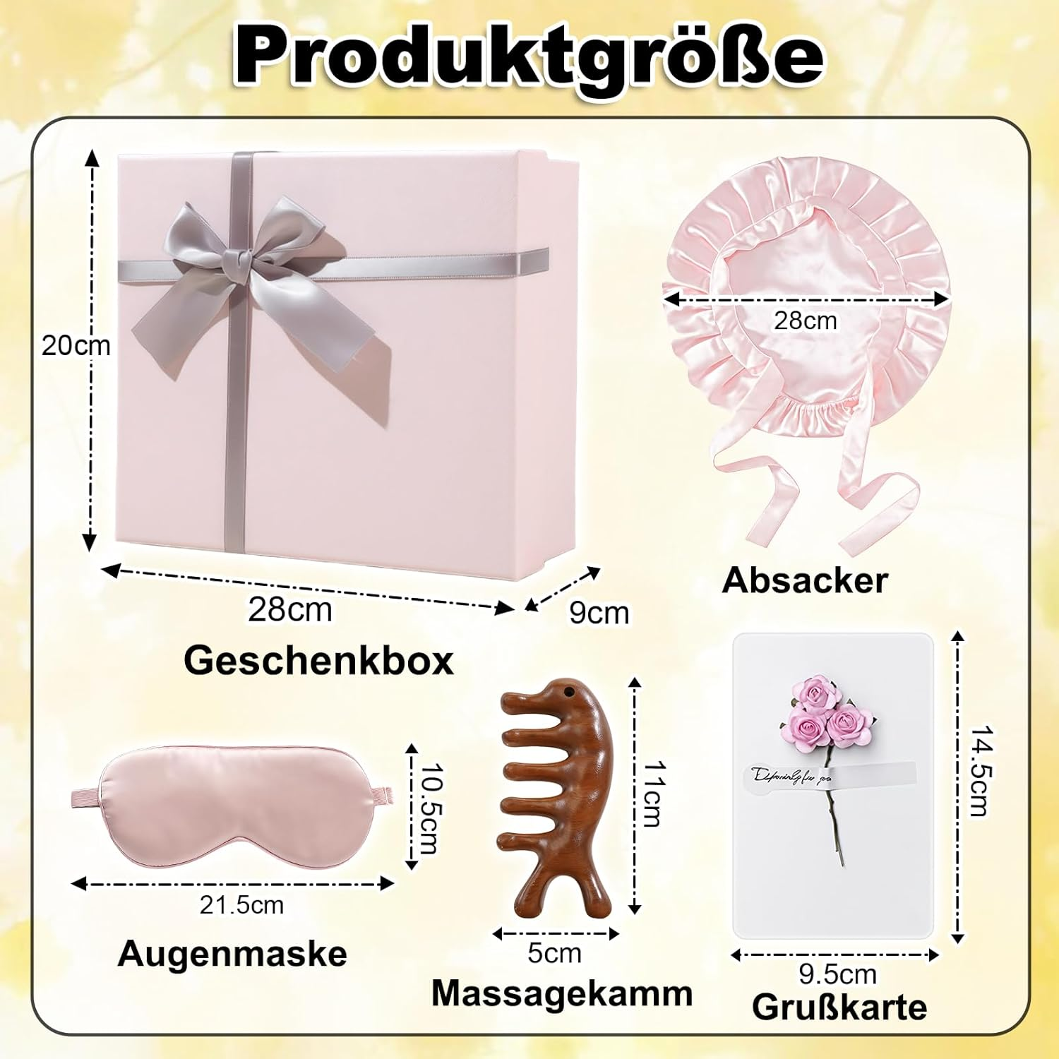 REDKNOT Silk Hood for Sleeping, Double Layer Satin Sleep Cap, Adjustable Hair Cap, Night Hat for Long and Curly Hair, Women, Girls, Suitable for Thanksgiving image number 5