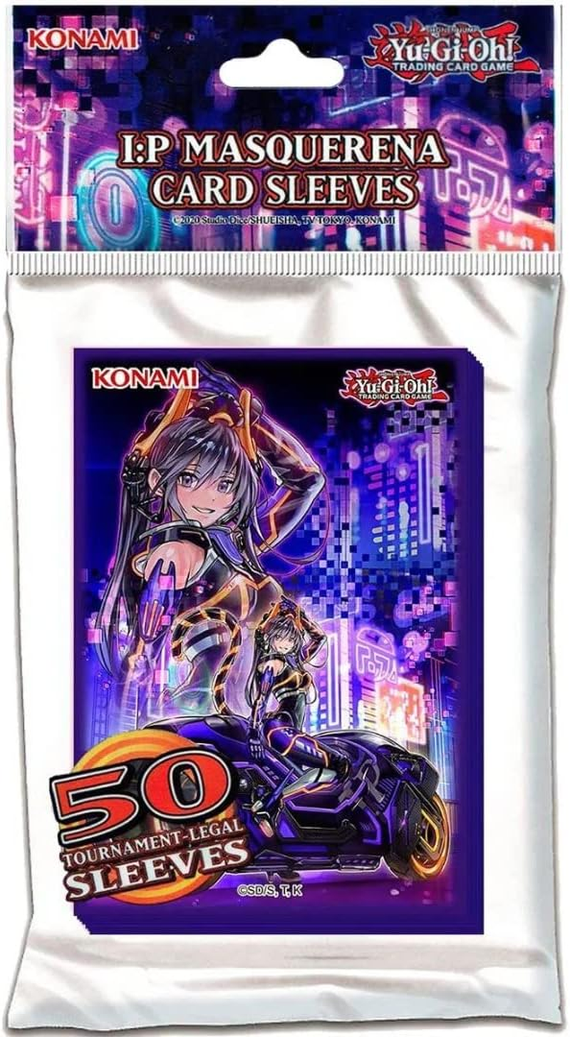 Konami Yu-Gi-Oh! I:P Masquerena Card Sleeves 50-Pieces image number 1