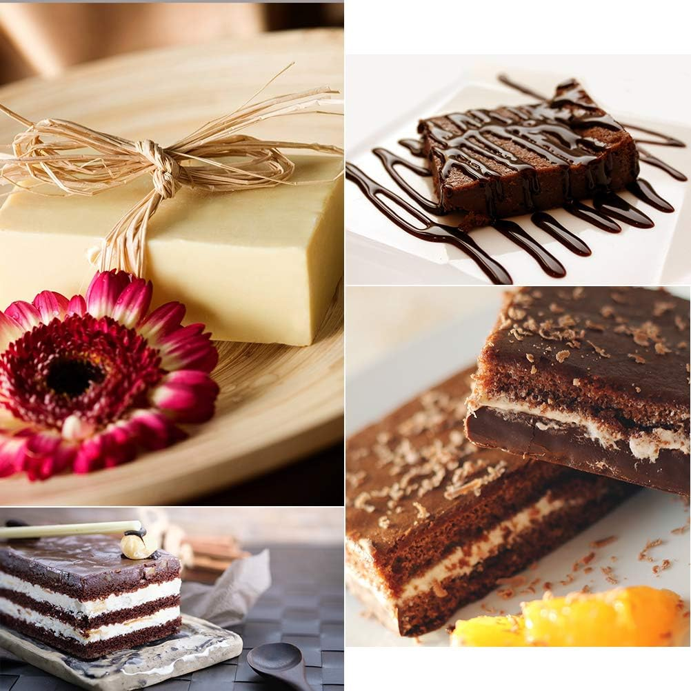 Silicone Soap Molds Set of 3, 6 Cavities DIY Handmade Soap Moulds - Cake Pan Molds for Baking, Biscuit Chocolate Mold, Silicone Soap Bar Mold for Homemade Craft, Ice Cube Tray image number 5