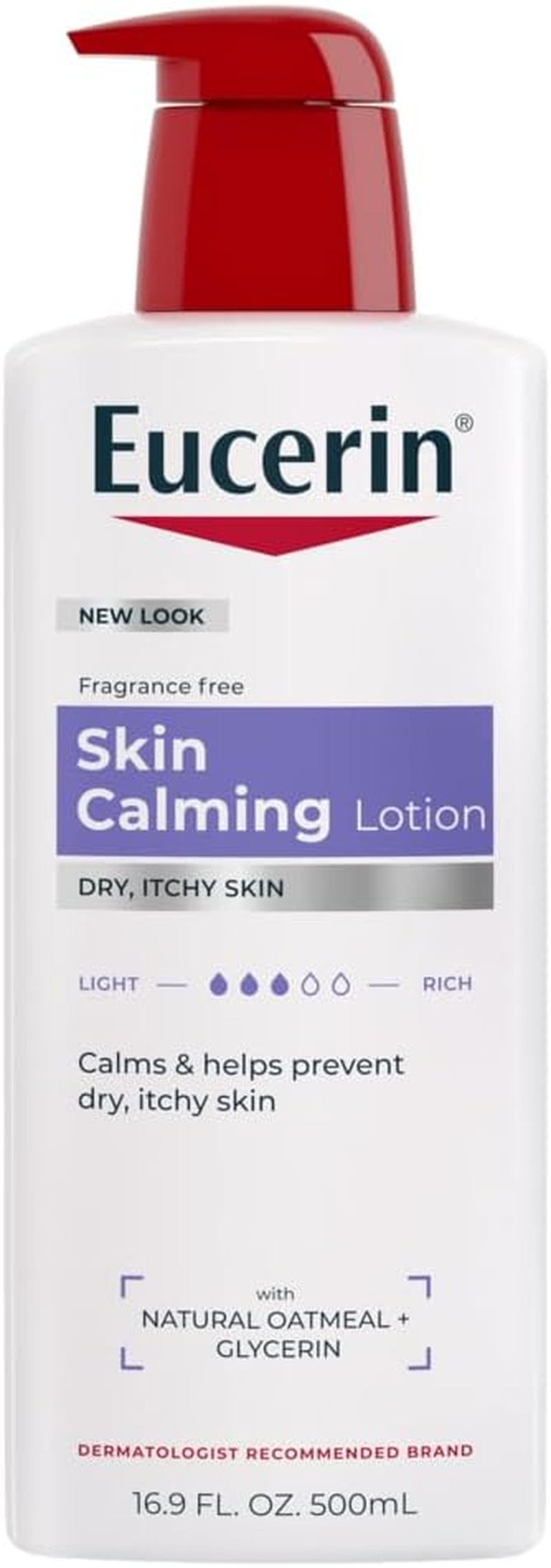 Eucerin Skin Calming Body Lotion 16.9 Fluid Ounce image number 6