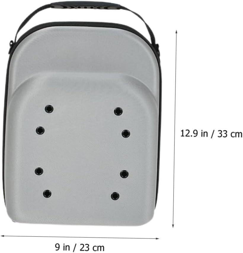 Luxshiny Hat Storage Bag for Baseball Caps Travel Case Holder Mesh Design for Traveling and Organizing Hats image number 6