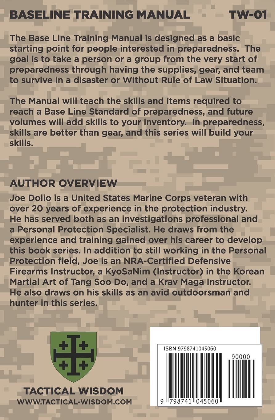 Base Line Training Manual: Tactical Wisdom Series image number 1