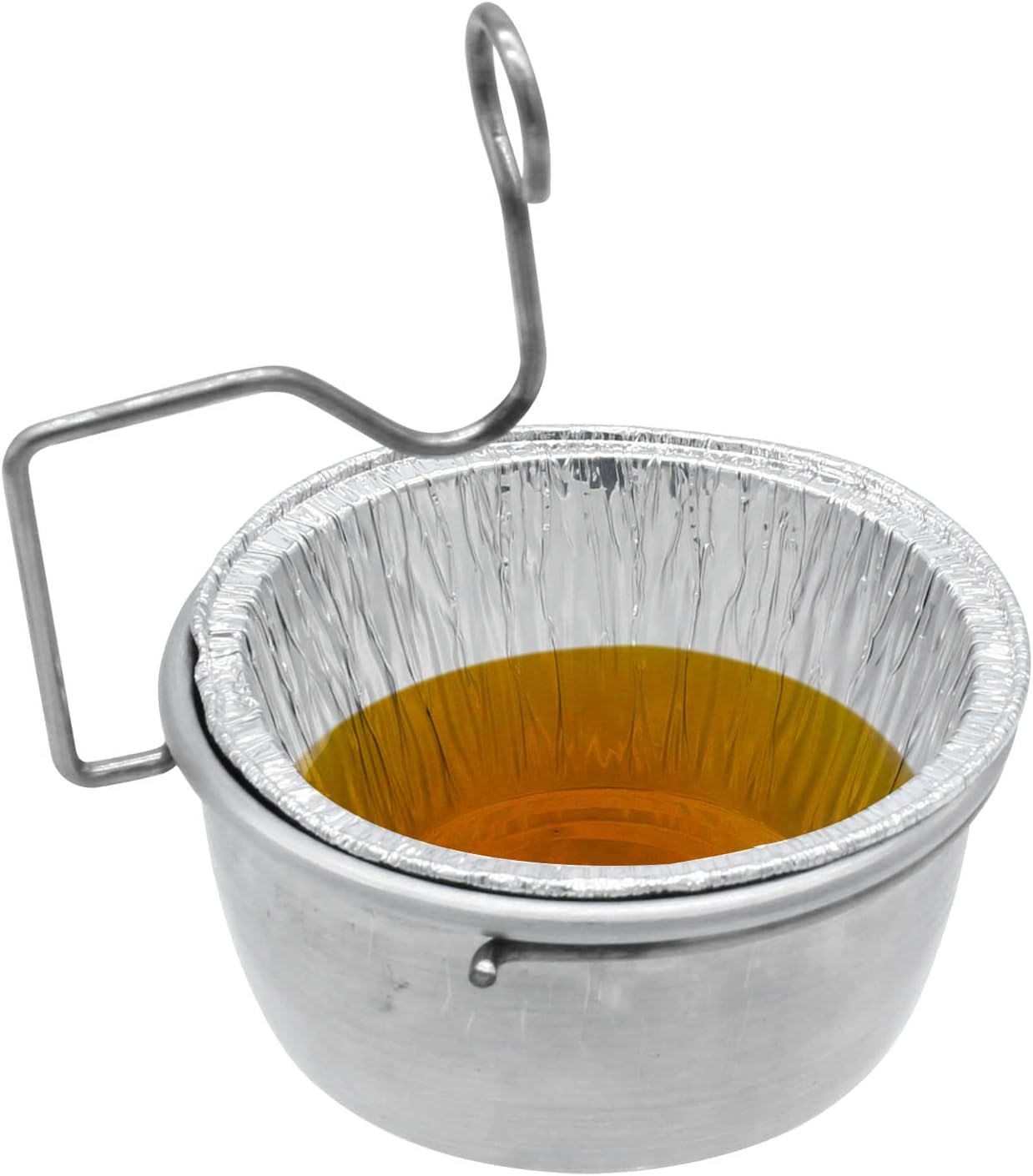 Grease Cup with Clip for Char-Broil/Kenmore Outdoor Grills and Other Similar Grills, Grease Catcher Cup for Masterbuilt 30-Inch Propane Smoker, Come with Aluminum Drip Cups(10 Pack) image number 4