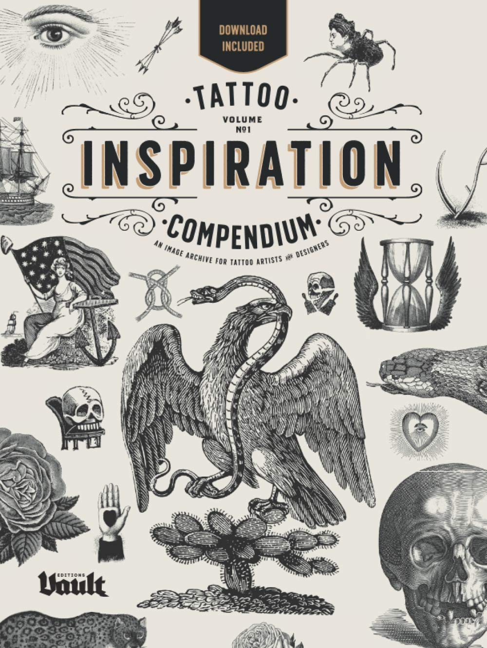 Tattoo Inspiration Compendium: an Image Archive for Tattoo Artists and Designers - Hardcover