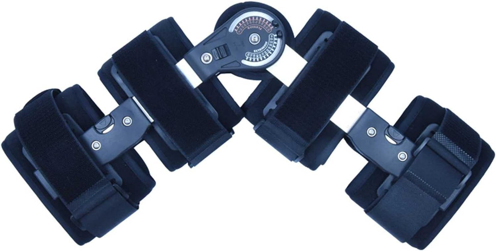 Hinged Knee Brace Hinged Immobilizer for Acl,Mcl and Pcl Injury ROM Knee Brace for Women and Men Fits Right or Left Leg image number 4