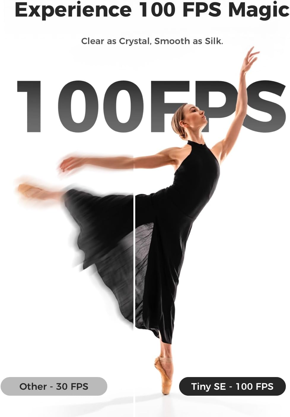 OBSBOT Tiny SE 1080P 100FPS Webcam for PC, AI Tracking PTZ Streaming Camera with 1/2.8" Sensor, Gesture Control, Dual ISO, Staggered HDR, Web Camera for Desktop Computer, Laptop, Meeting, Video Calls image number 5