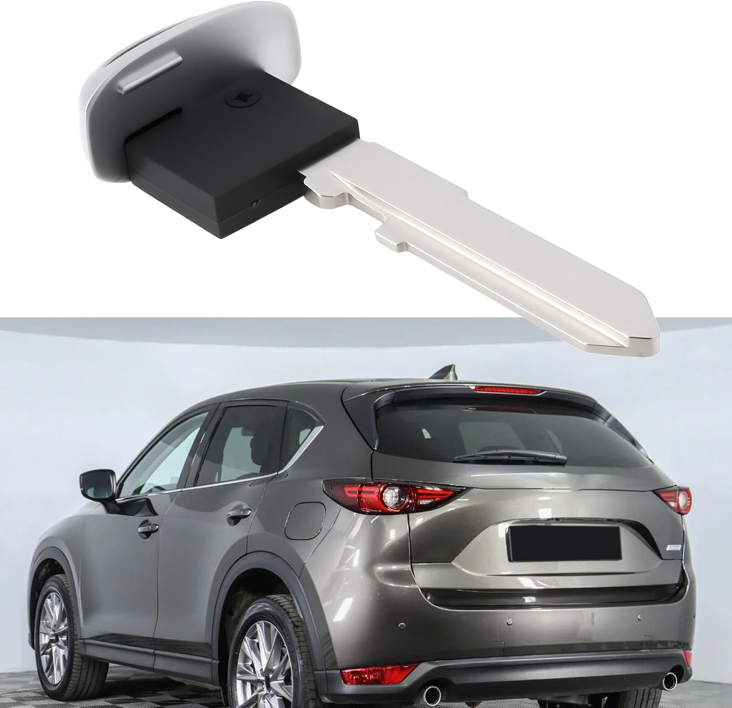 VGOL Car Remote Control Key Blank Embryo without Slot KDY3-76-201 Compatible with Mazda 3 6 CX-5 image number 5