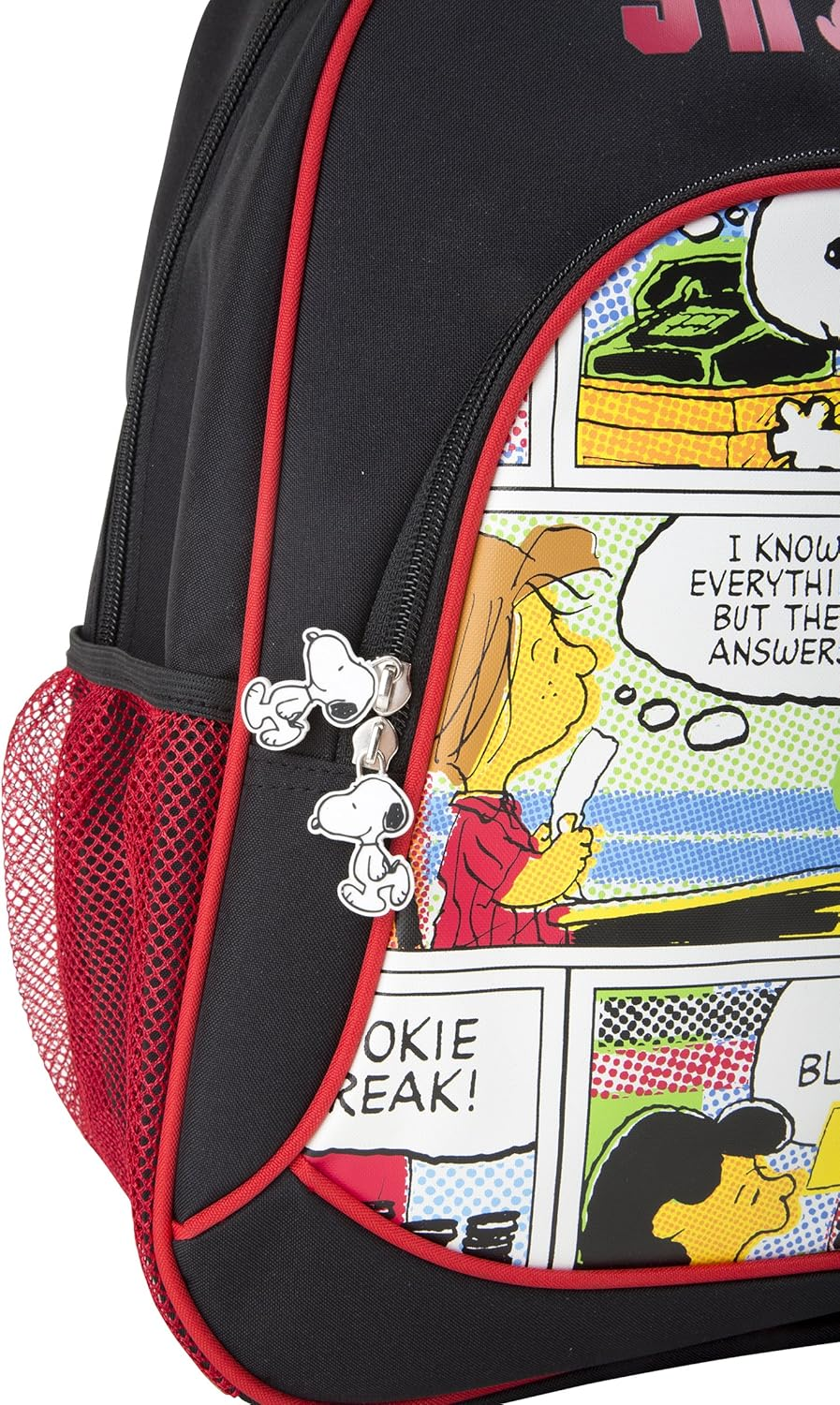 Small Foot Zaino Scolastico Snoopy Children'S Backpack, Polyester, Multi-Coloured