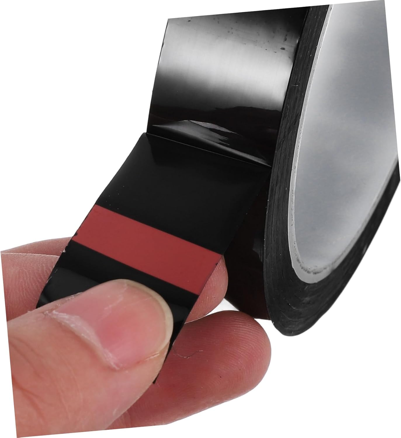 Waterproof Blackout Tape 20Mm X 50M High Temperature Resistant Single-Sided Adhesive Light Dimming Tape for Led Lights and Electronic Panels