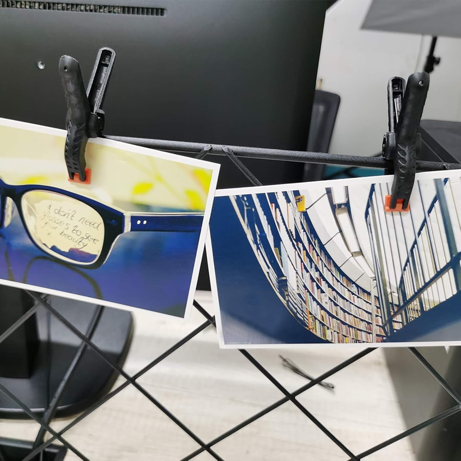 20Pcs Mini Spring Clamps for Woodworking, Photography Studio, Home Improvement, Small Spring Clips for Crafts, DIY Projects, and Picture Frame Repair image number 1