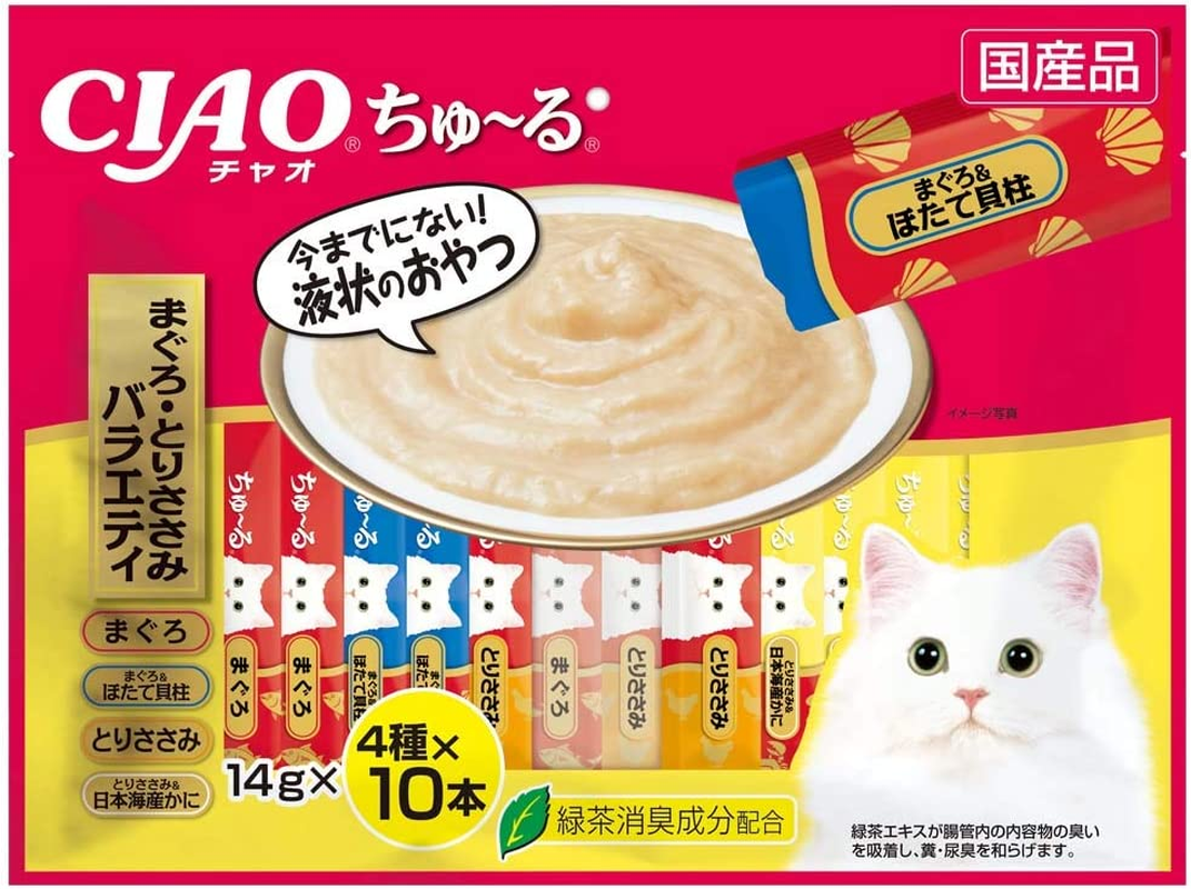 Ciao Churu Tuna &Amp; Chicken Variety (40Pcs/Pack) image number 6