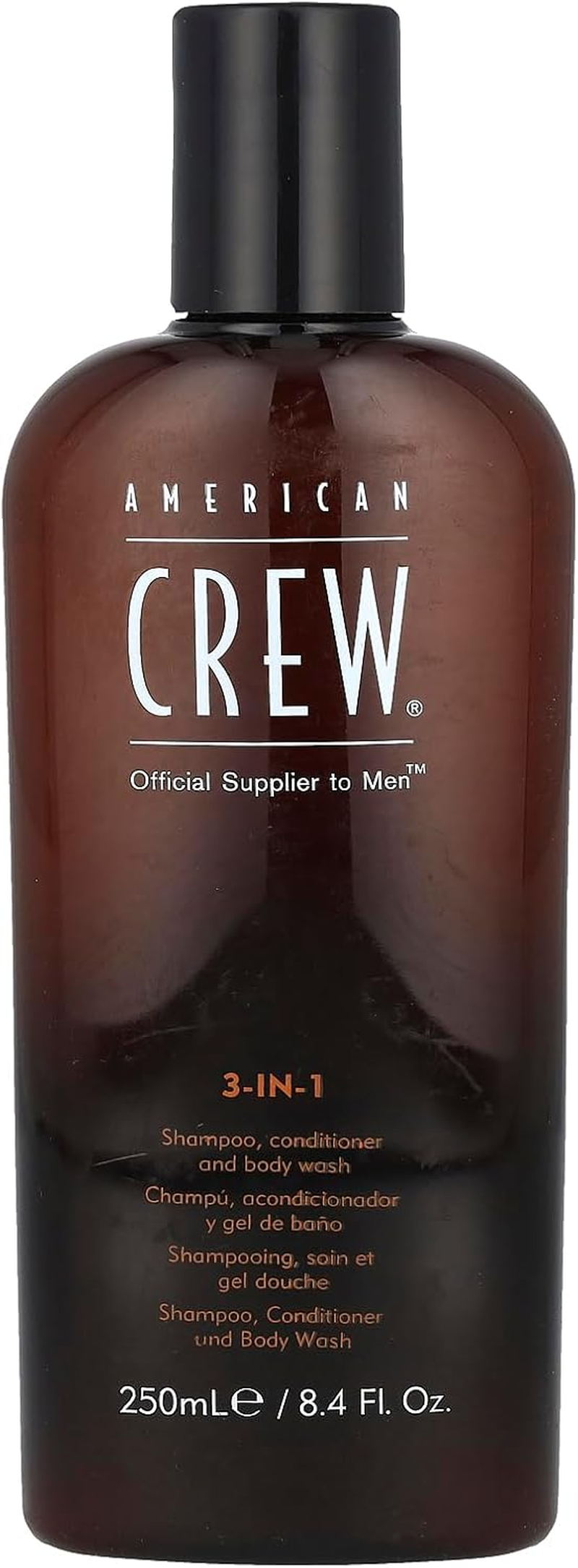 American Crew 3-In-1 Shampoo, Conditioner, Body Wash, 8.45 Ounce