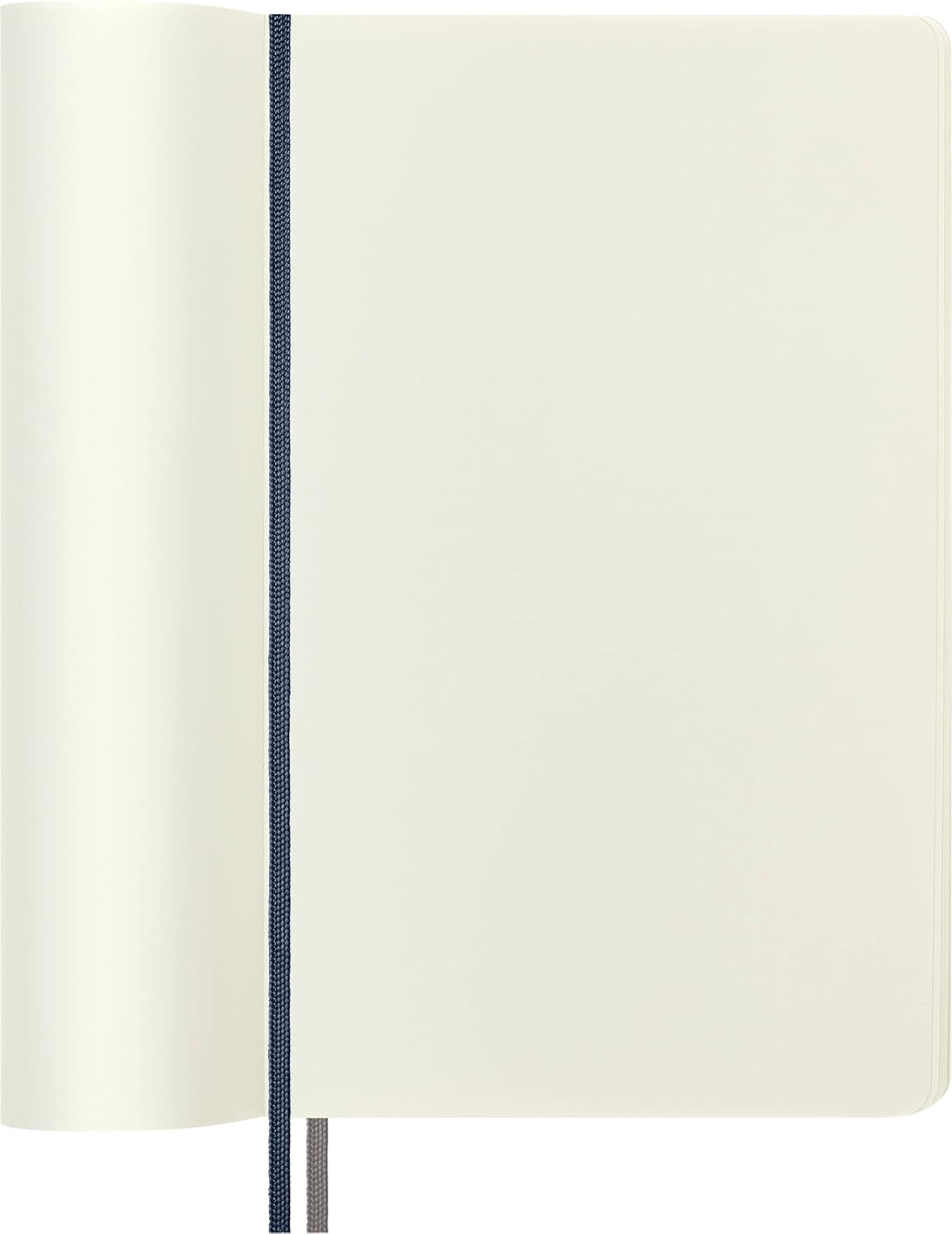 Moleskine Classic Soft Cover Expanded Plain Notebook, Large, Sapphire Blue image number 3