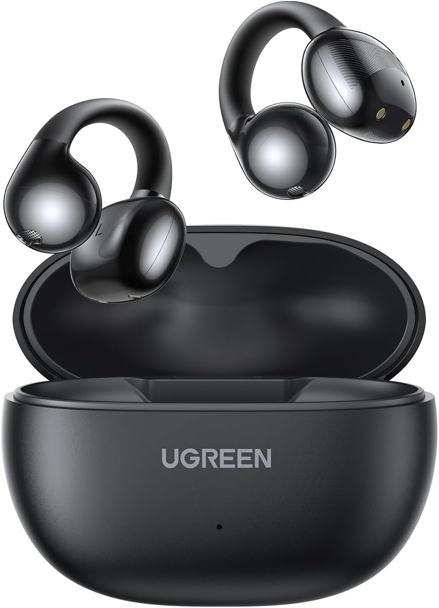 UGREEN Open Ear Headphones Wireless Earbuds Bluetooth 5.4, 30H Playtime, ENC Noise Cancelling Earphone, Hi-Fi Stereo Deep Bass, IPX5 Waterproof, Comfortable Fit for Running Gym image number 1