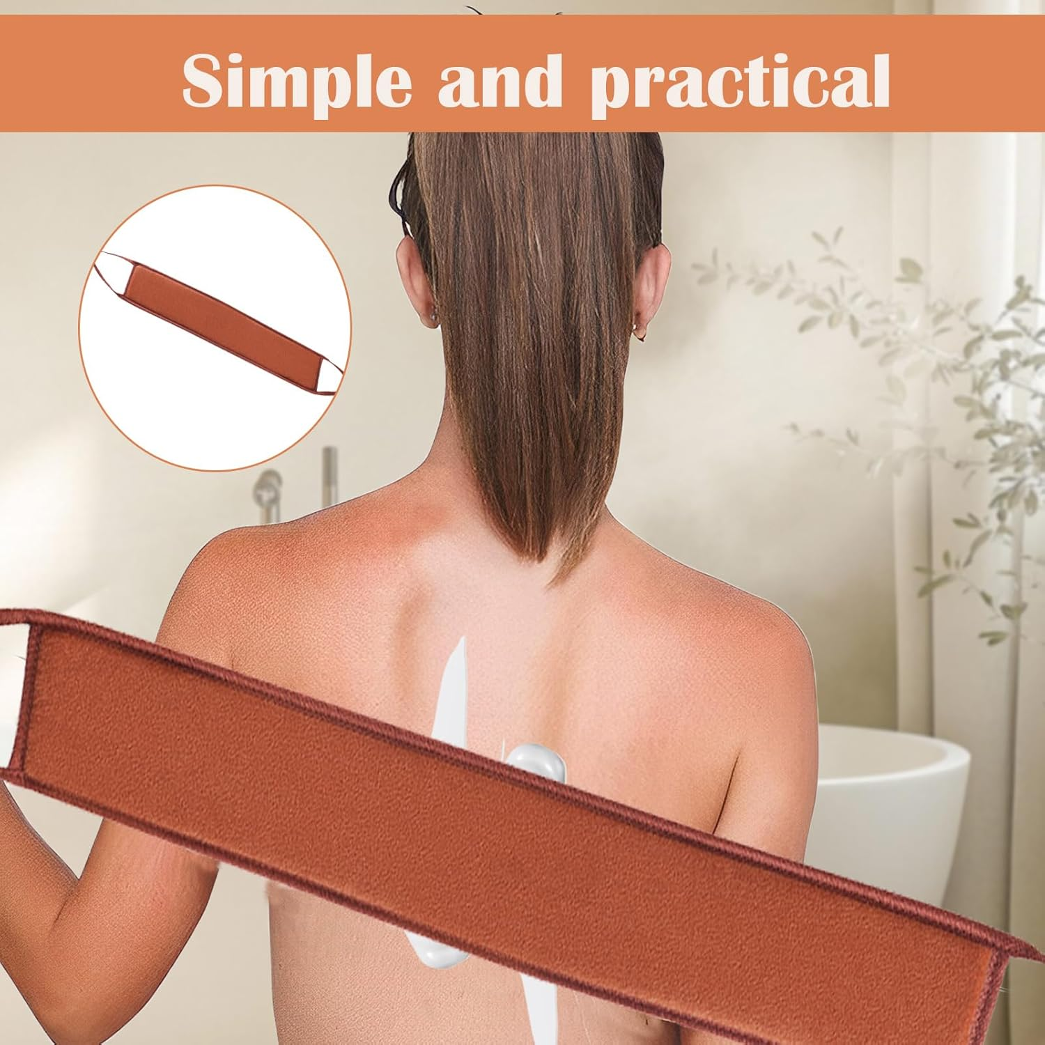 2 in 1 Self Tanning Mitt, 3 Pcs Self Tan Applicator, Evenly Apply Lotion Applicator, Thumb Ultra Soft Tanning Glove with Streak-Free Bronzed Glow for Fake Tan, Sunless Tan & Spray Tan image number 5