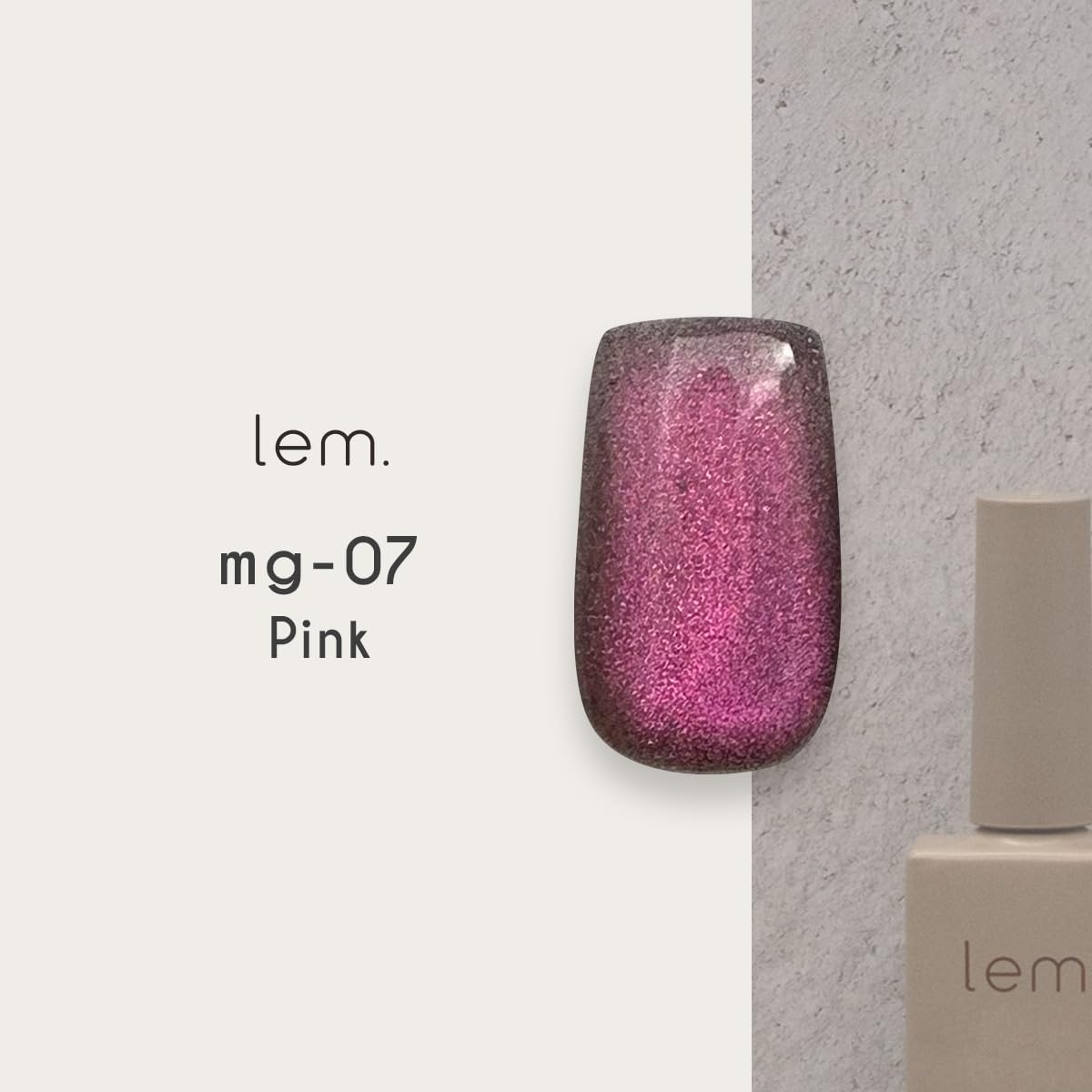 Lem. Lm-Mg07 Mug Gel Pink