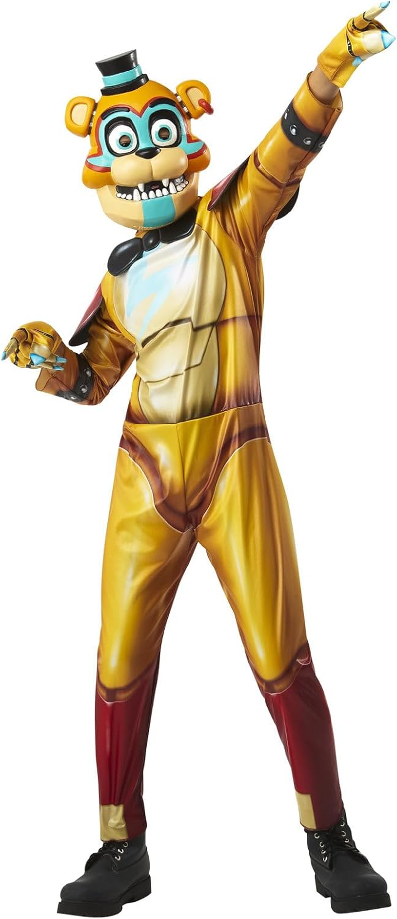 Glamrock Freddy Costume for Kids - Five Nights at Freddy'S - Large (11-13 Yrs)