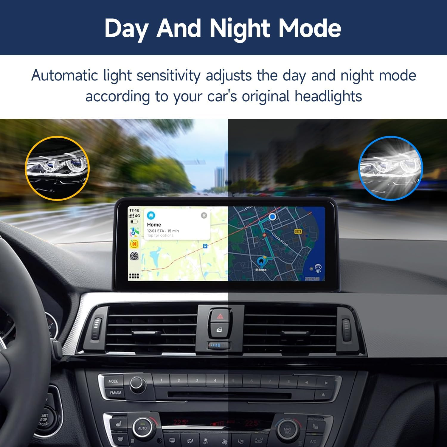 Linux 10.25 Touchscreen Wireless Carplay Multimedia for BMW 3 Series 4 Series F30 F31 F34 F32 F33 F36 from 2013 to 2017 with NBT Linux System image number 6