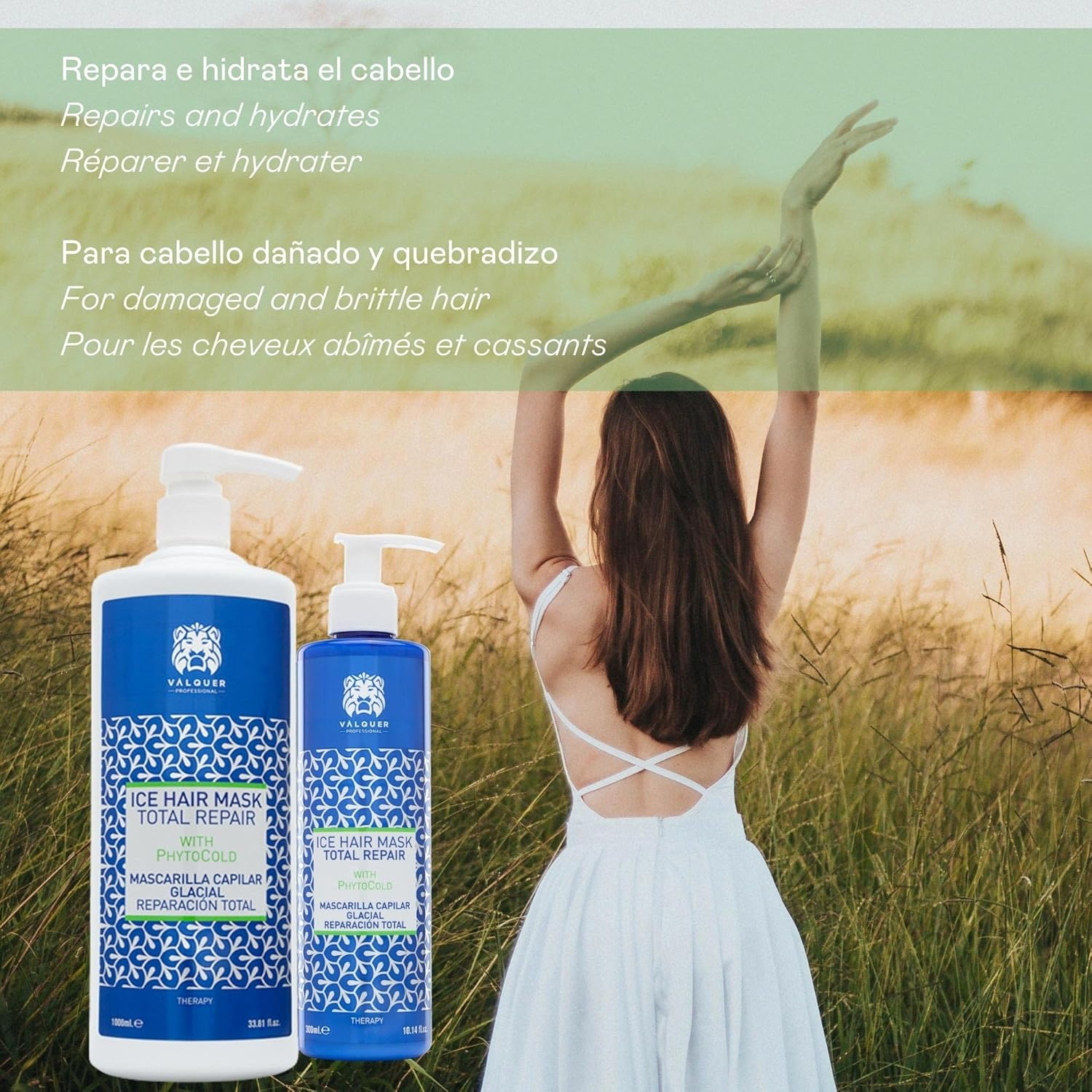 Ice Hair Mask Total Repair with Phytocold 300 Ml image number 4