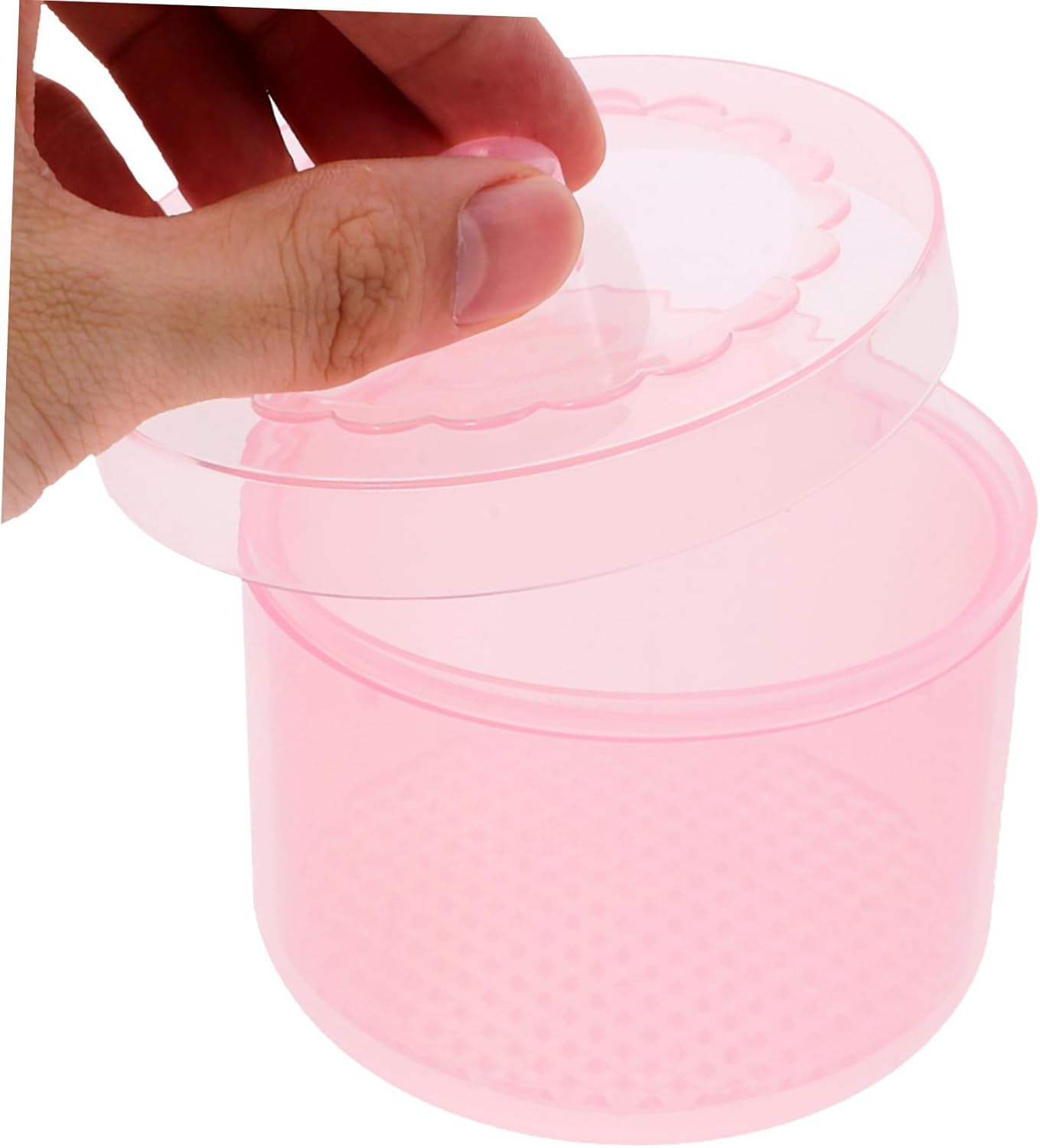 FONDOTIN 2Pcs Nail Art Tools Cleaner Case with Dual Filter for Manicure and Pedicure Plastic Organizer Box for Tweezers Compact Sterilizer Tray for Nail Professionals and Home Use image number 6