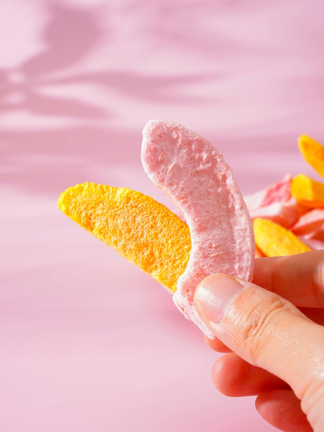 Shary Freeze Dried Mixed Peach Crisps, (6 X 40G) &ndash; Healthy Snack, 100% Natural, Vegan, Gluten-Free, Crunchy & Delicious image number 2