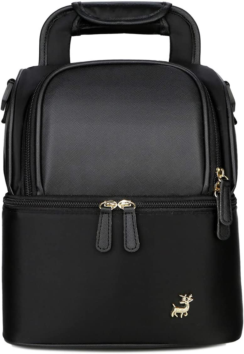 Meichoon Breast Milk Baby Bottle Cooler Bag/Waterproof Baby Milk Bag Freezer/Mommy Travel Backpack/Portable Thermal Insulated Lunch Box for Women Men Large Capacity Handbag