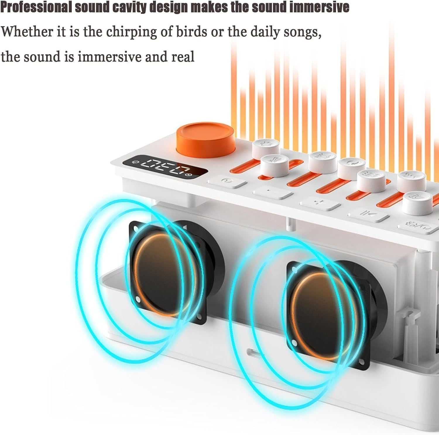 Takoo Sound Machine, Takoo White Noise, Takoo Dreammate 3-In-1 Speaker, Takoo 3 in 1, White Noise Sound Machine Takoo, Mixable 3 in 1 Sleep Aid - Portable Sound Machine (1 PC) image number 1