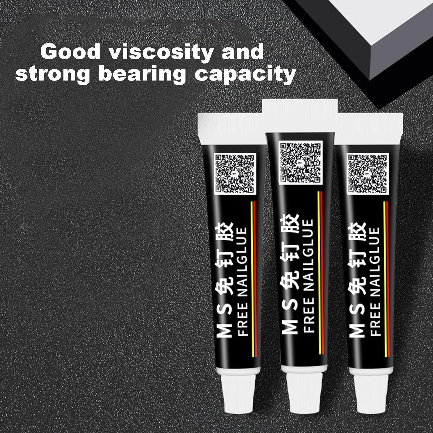 All Purpose Glue - 12Ml Strong No Nail Adhesive | Metal Polymer Adhesive Sealant for Frosted Glass, Marble, Lacquered Wood, Soft Metal Plates, Tiles image number 3